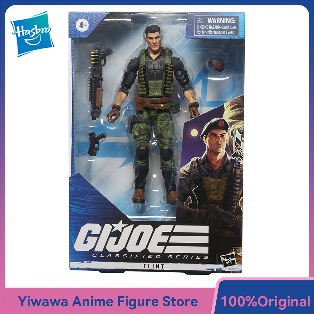 

В наличии: Hasbro G.I. Коллекционная фигурка солдата Joe Classified Series Flint, 15 см, премиум-класса