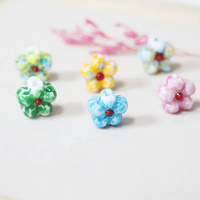 

Flowers, Glass Beads, Petals, Glass Beads, Accessories, Handmade DIY Materials