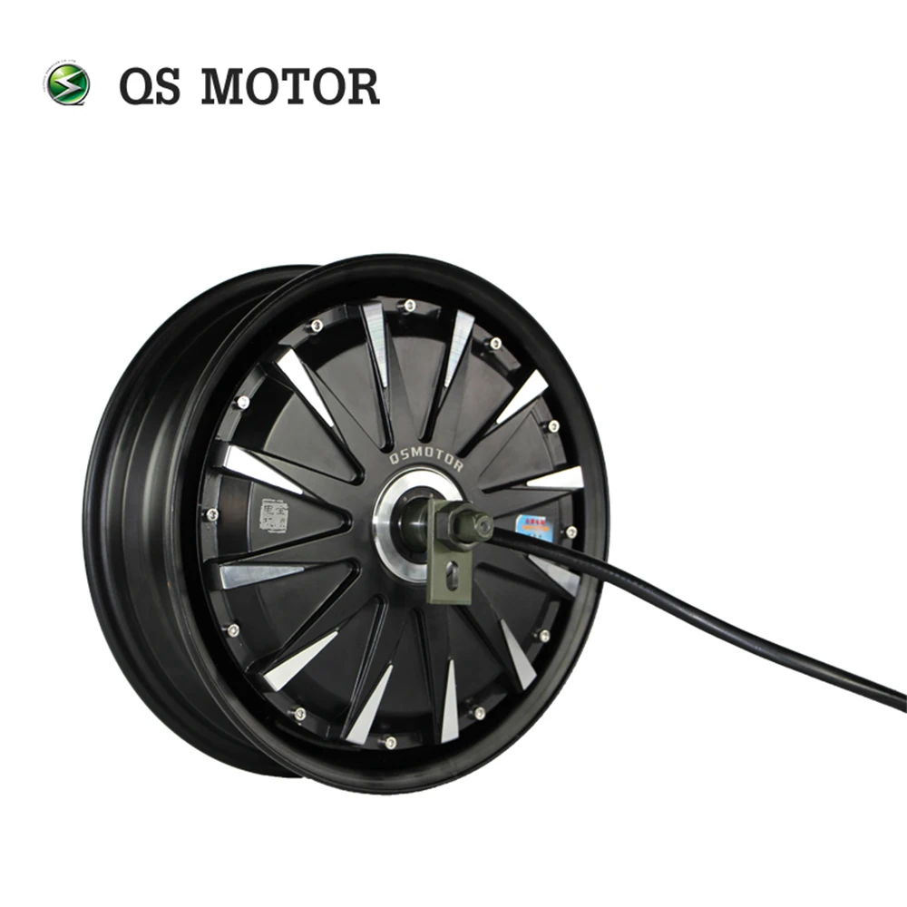 SiAECOSYS QSMOTOR 12x2.5inch 1500W 260 V1 Hub Motor Kit 72V 55km/h Peak with Votol EM50SP Programmable Sine Wave Controller kit