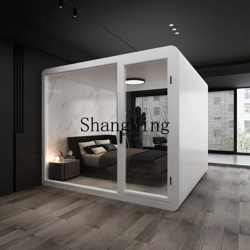 CLSleeping Piano Room Live Stream مجموعة طبلة عازلة للصوت غرفة متنقلة عازلة للصوت مقصورة نوم منزلية مقصورة صامتة للمنزل #3