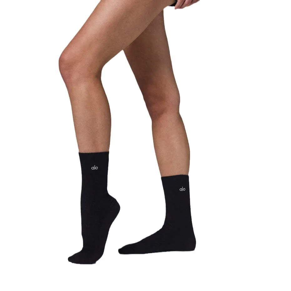 yoga mid-tube socks Solid color fashion socks neutral low-key half-half-tube socks men and women the same couple socks