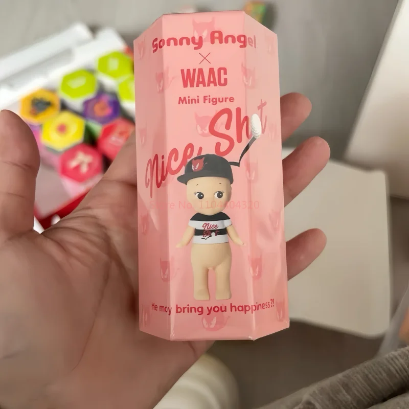 

New Arrival Original Sonny Angel WAAC Co-Branded Series Blind Box Mini Figure Ornament Doll Fan Model Toy For Children Gift Toys