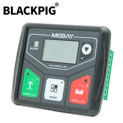 Original Mebay ATS320 ATS320AC ATS320DC Generator ATS Controller Panel Automatic Transfer Switch Control Module With USB Port