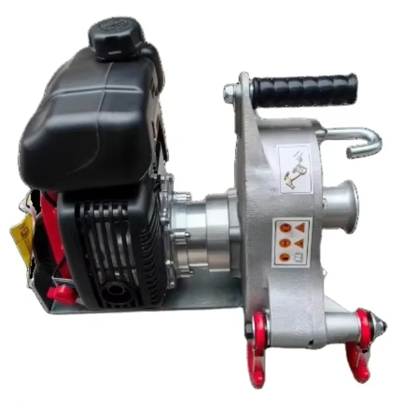 PCW-5000 Portable Gasoline Winch Capstan - Capacity: 1000kgs GXH-50 Engine Automatic Clutch