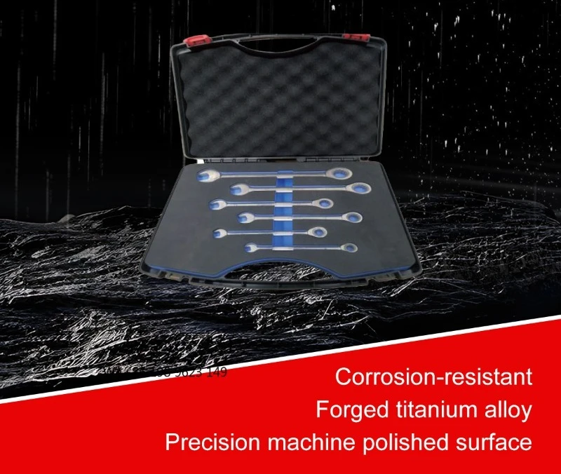 T1202 Non-Magnetic 6Pcs Titanium Tool Kit Multifunctional Safety ToolsMedical Aviation Laboratory And Professional