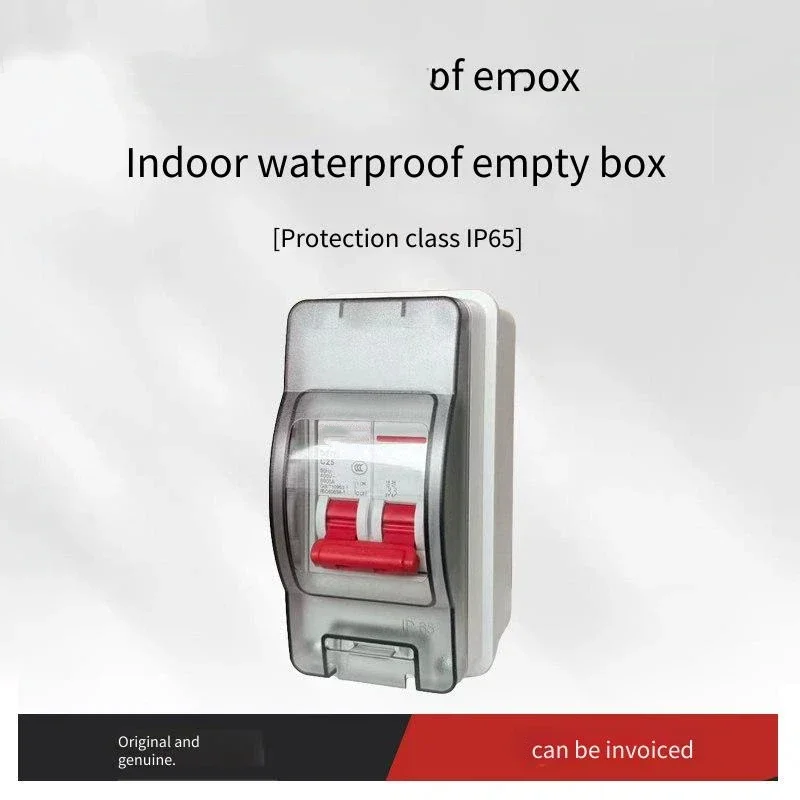 Waterproof Air Switch Distribution Box Indoor and Outdoor Household Surface-mounted Two-phase Small Air Switch Box