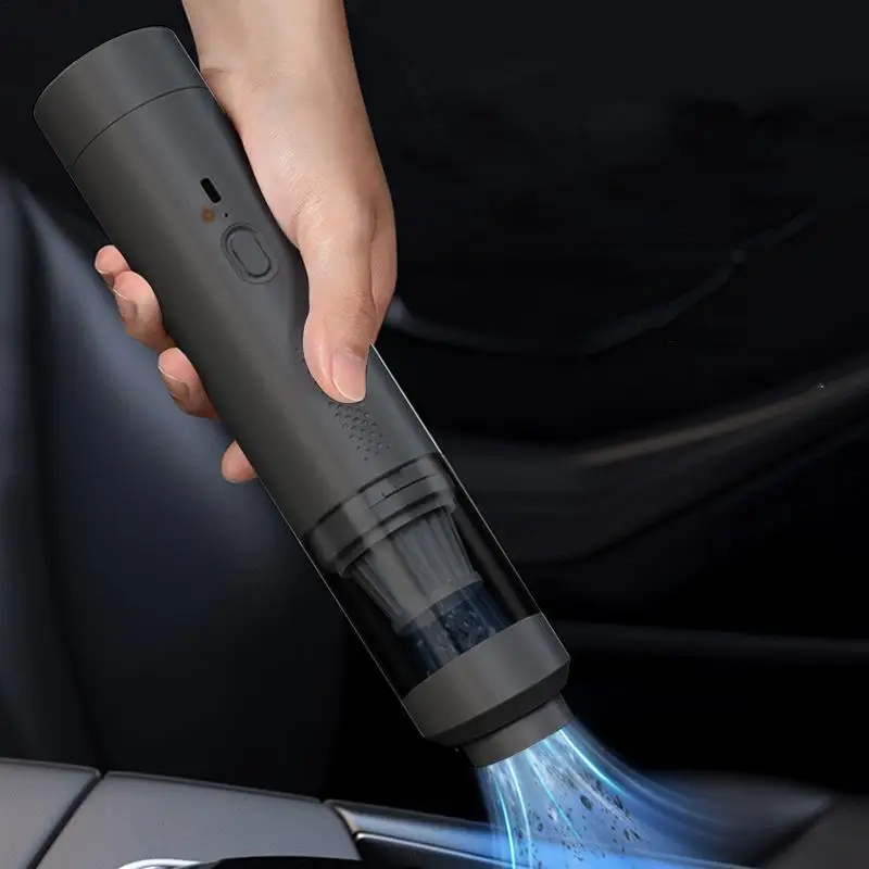 Portable Vacuum For Car Cleaner For Car Detailing 200W Car Vacuum High Power Handheld Vacuum Cordless Rechargeable 19000Pa