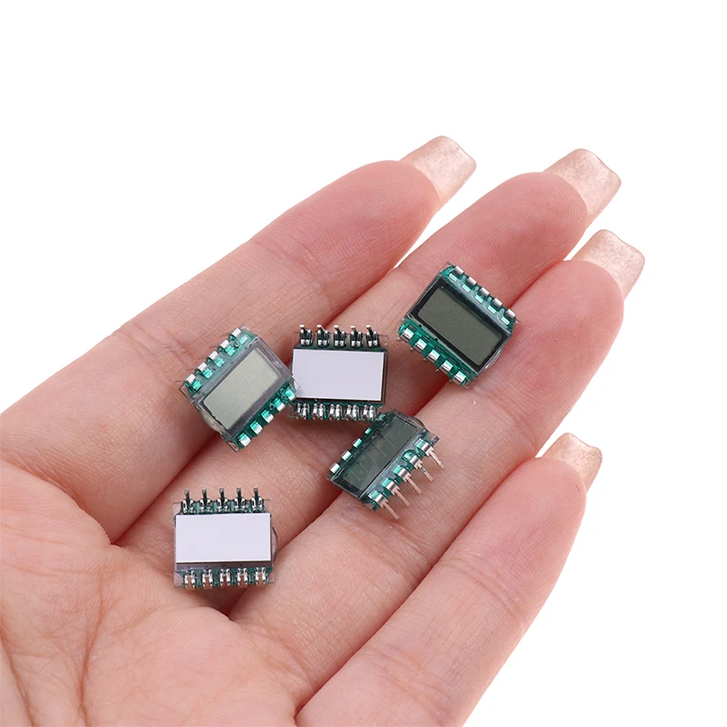 5PCS 10PIN TN Positive 3-Digits Segment LCD Panel 3.0V Digital Tube Display LCD Segment Code Screen Small Instrument Display