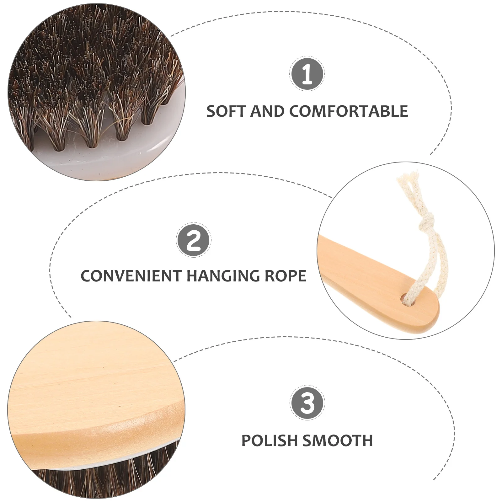 فرشاة جسم الحصان مصممة خصيصًا تزيل الأوساخ والشعر السائب بشكل فعال، فرشاة الماشية للحيوانات #6