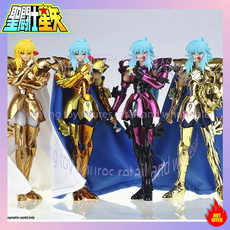

JM.MST Saint Seiya Myth Cloth EXM/EX Metal Body Pisces Aphrodite 24K/OCE Gold Knights of the Zodiac Action Figure In Stock