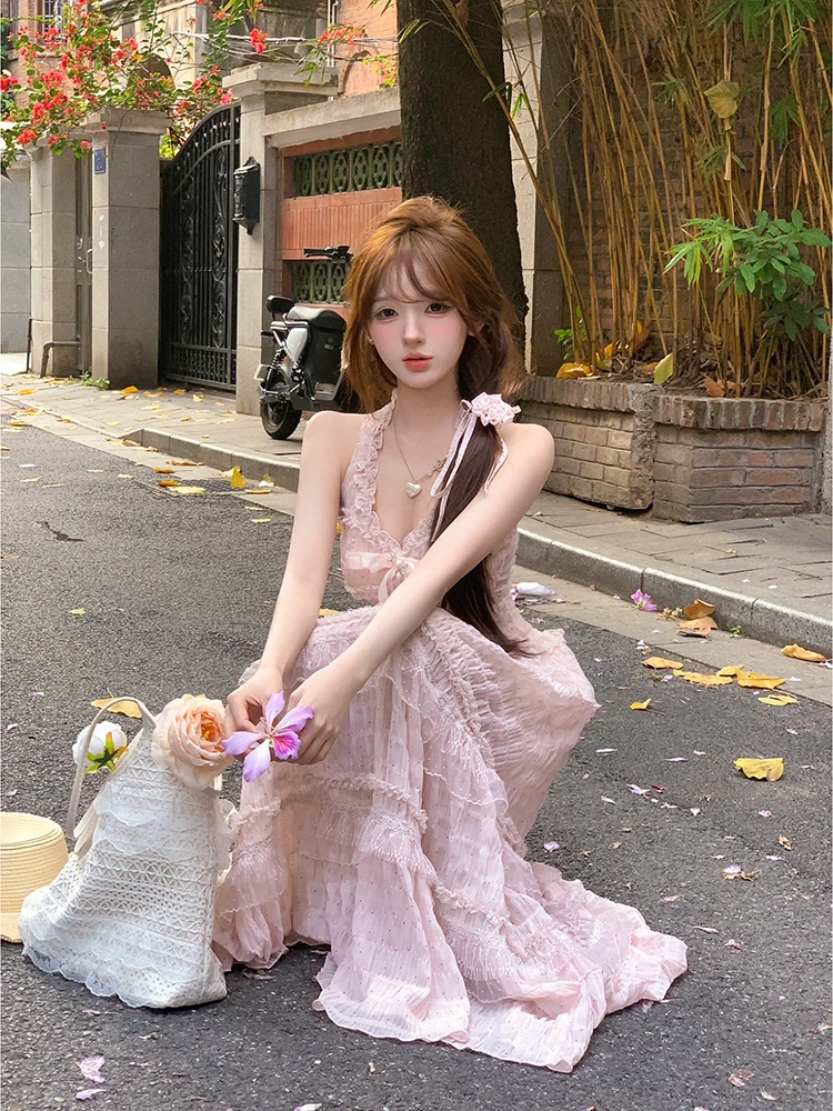 

Riesi Slimming Top And Long Skirt Set Summer Gentle Wind Design Fashionable Women's Clothing 2025 Summer Collection