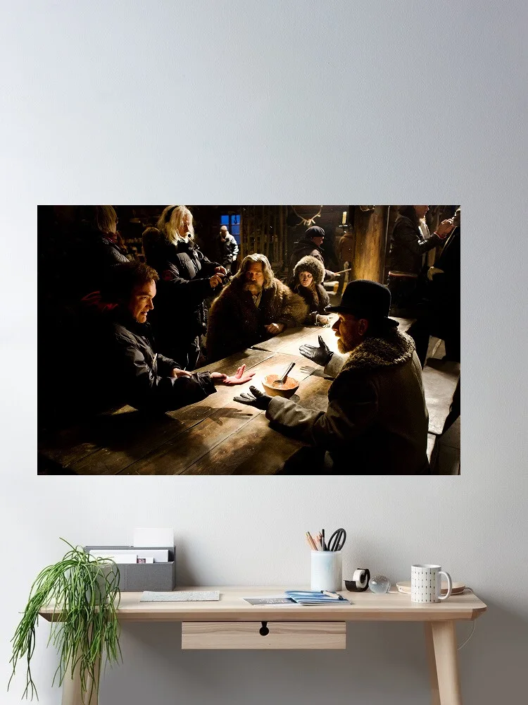 

The Hateful Eight Movie, Print Art Canvas Poster, For Living Room Decor, Home Wall Picture