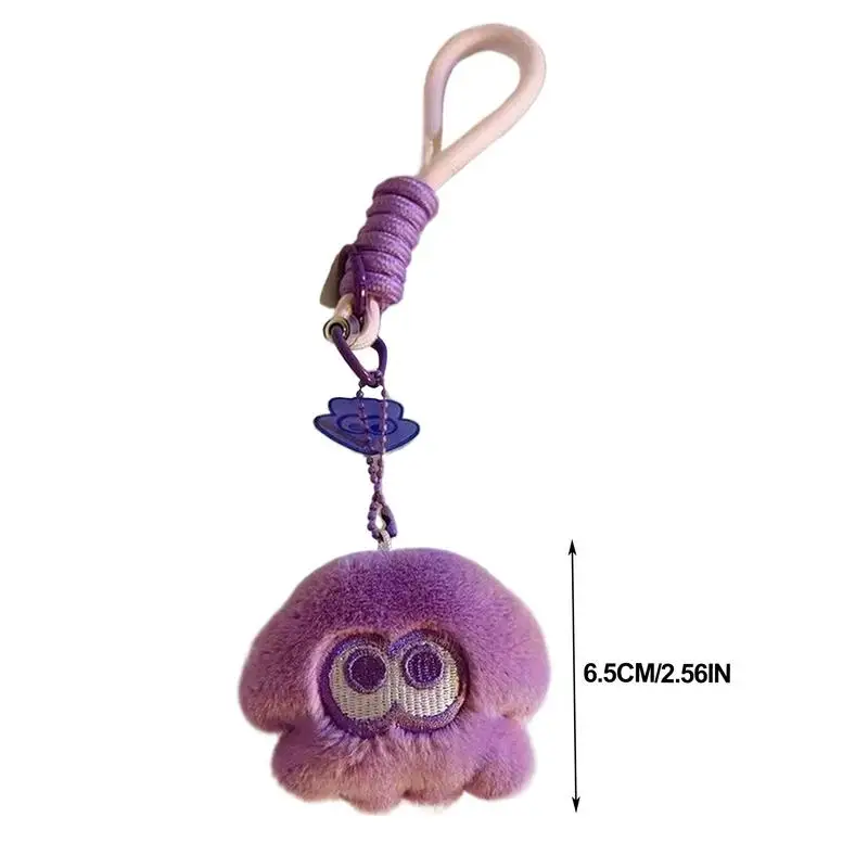 For Refer To Description  Purse Backpack Charm Accessories Game Peripheral Dolls In Little Squid Shape Backpack Charm Portable