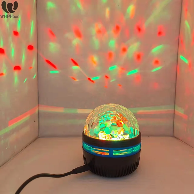 LED Starry Sky Light Projection Night Light Multifunction Bedside Bedroom Atmosphere Lamp Rotating StageLight Projector Lamp