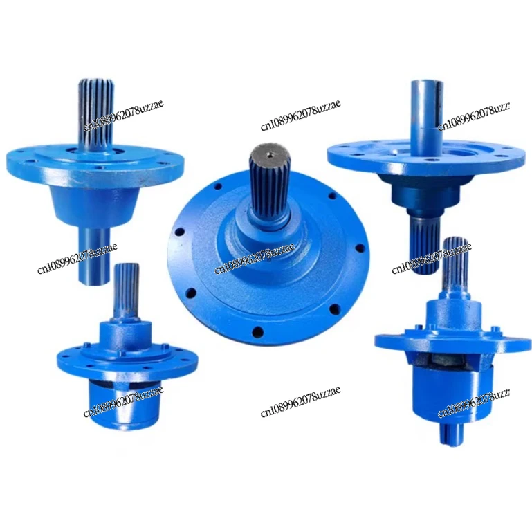 Screw Conveyor Tail Disc Twister Parts Head Plate Heavy Duty Drive Tail Plate Dry Grinding Tail Disc Double Shaft