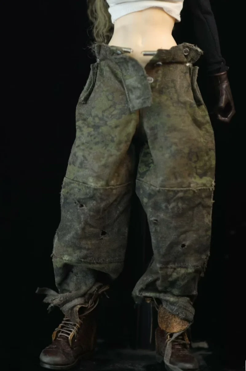 1/6 Scale Soldier Make Old Pants Model for 12''Waste Soil Style