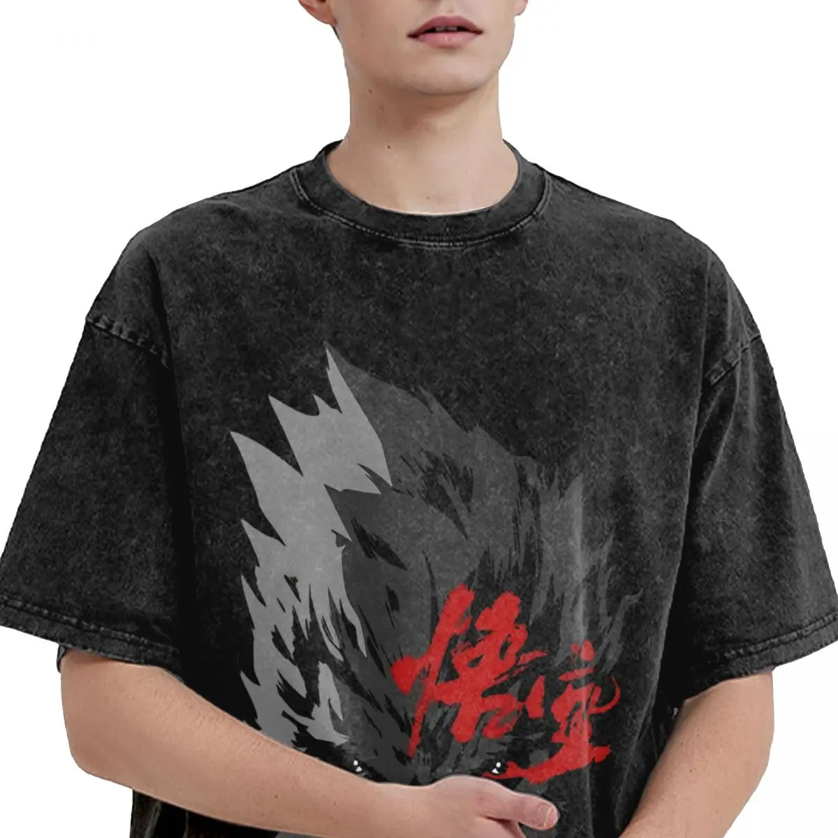 Men Black Myth Wukong Symbol T-Shirts Tops Summer Y2K Casual Short Sleeve T Shirt O-Neck Fashion Printed Tshirt Dropshipping