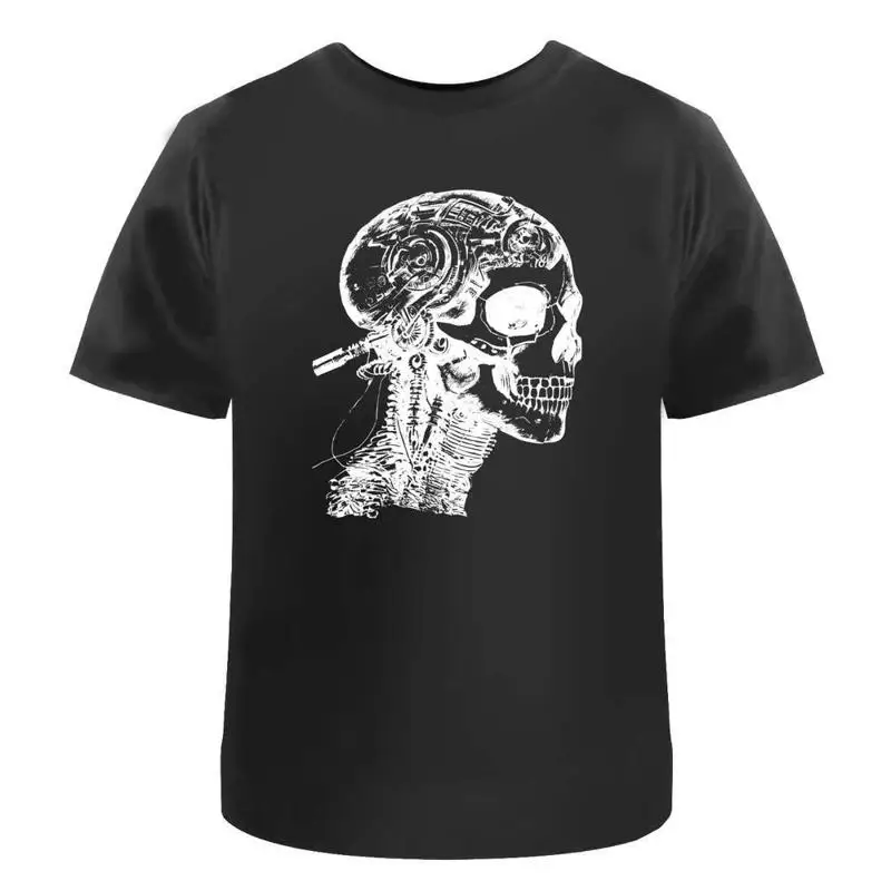 

Хлопковая футболка Cybernetic Skull Ta043631