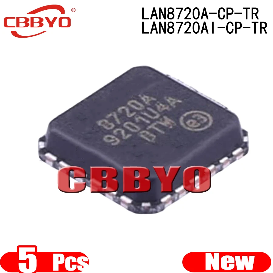 (5piece)100% New LAN8720 LAN8720A 8720A LAN8720A-CP-TR LAN8720AI-CP-TR LAN8720AI-CP LAN8720AI LAN8720A-I 8720AI 8720A-I QFN-24