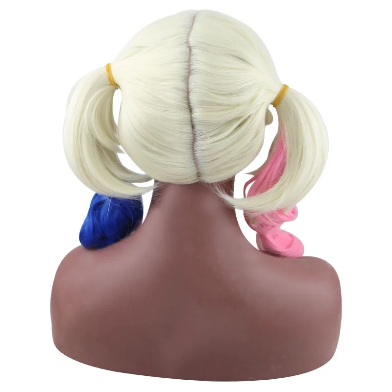 فرقة الانتحار هارلي كوين مهرج فتاة التدرج شعر مستعار تأثيري هارلين كوينزيل فتاة المهرج