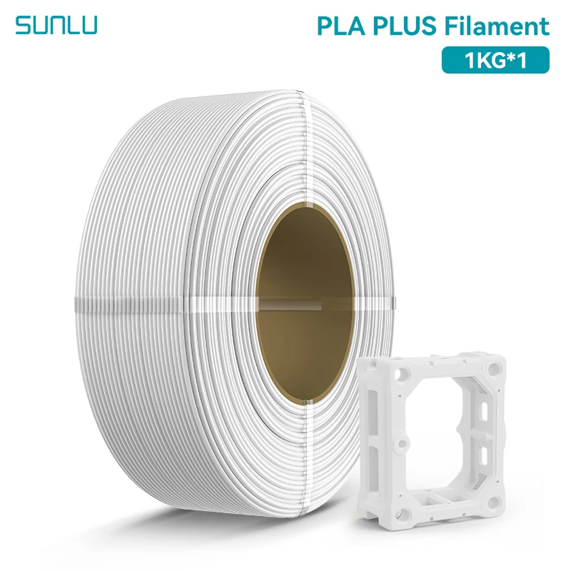 SUNLU 10KG PLA/PLA PLUS Filament 1.75mm 1KG Without Tray 3D Printer Filament for 3D Pen & Refill Filament
