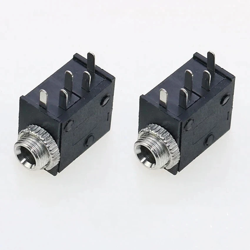 10 Stück 5-Pin 3-Pol Stereo-Buchse mit Schraubanschluss 3,5 mm Audio-Video-Kopfhöreranschluss 5P 5-Pin 3-Pol – Detail 4