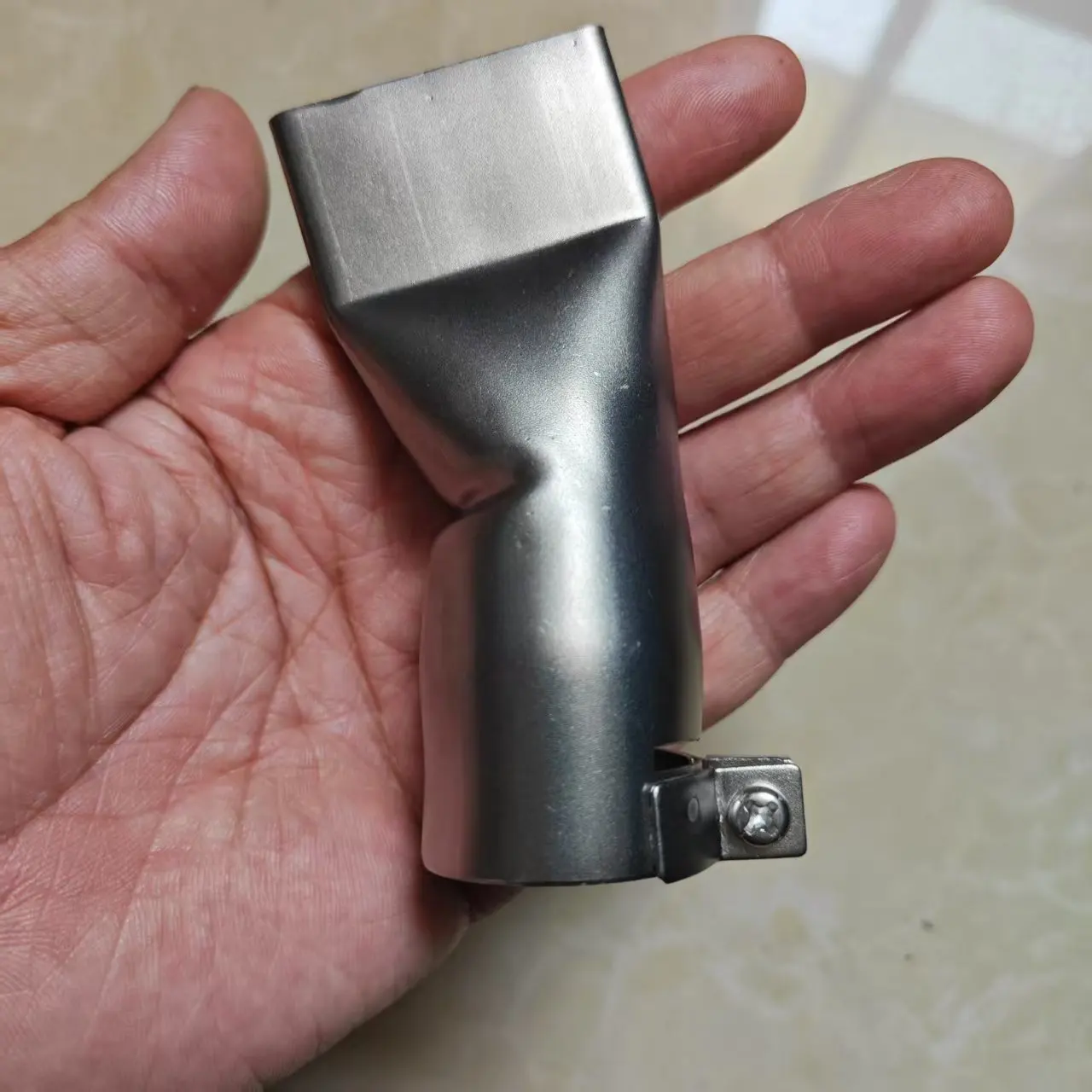Ugello di saldatura piatto da 40 mm per saldatore ad aria calda in plastica PVC vinilica per manutenzione di saldatura con telone Leister/ BAK resistente all'acqua
