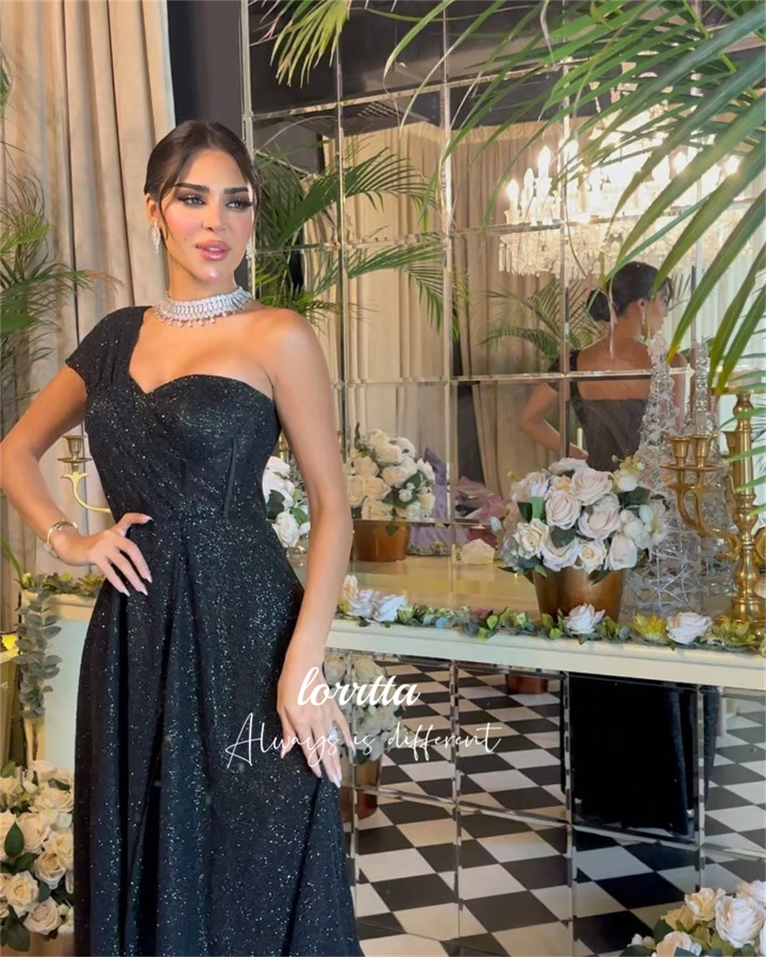 Lorrtta maßge schneiderte Party kleider für besondere Anlässe Luxus Frau Abendkleid Zeremonie neu in Kleidern Abendkleid Frau