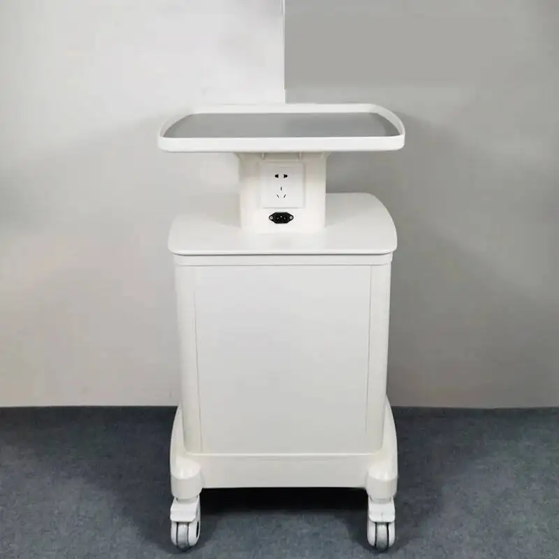 Beauty Clinic Mobile Dental Storage Cart Instrument Tool Trolley Bracket Dental Scanner Cart Storage Auxiliary Cart with Wheels