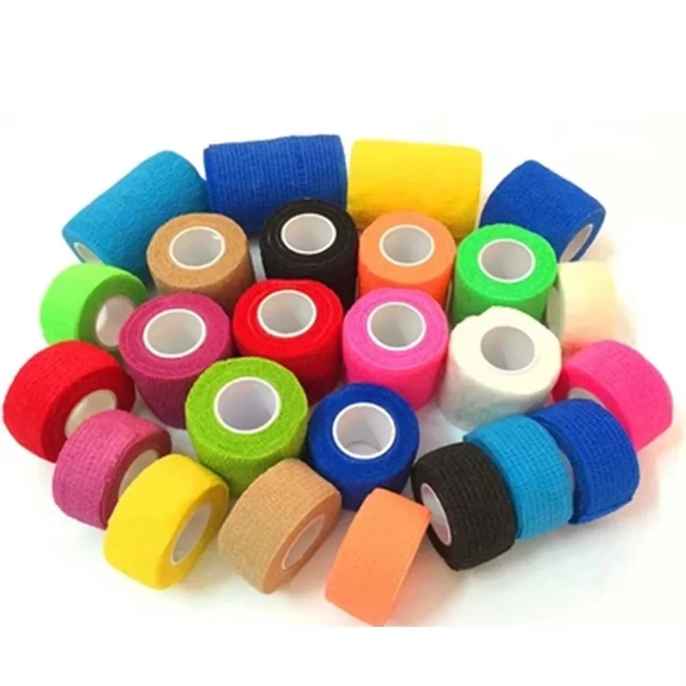 Kit Security Self-Adhesive Elastic Bandage Emergency 1 Roll Waterproof Bandage First Aid Survival Kit