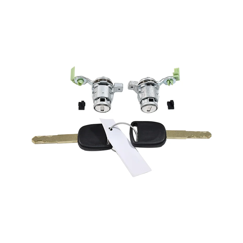Left+Right Door Lock Cylinder With Keys Fits For Honda CR V Civic Element 72185S9A013 72185-S9A-013