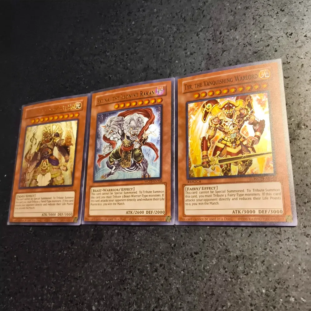 Yu-Gi-Oh! WCS World Congress 2009 Winning Card Oryginalna, samodzielnie wykonana seria kart Anime Peripheral Game Collection Card Prezent świąteczny