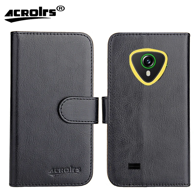 For Cubot KingKong Mini 4 Case 4.7" Flip Ultra-thin Fashion Dedicated Retro Soft Leather Exclusive Phone Crazy Horse Cover