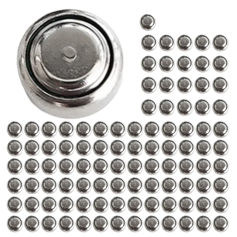 Pack of LR41/AG3 Button Batteries Button Coin Cell Battery Environmentally Friendly and LeakProof for Small Electronics