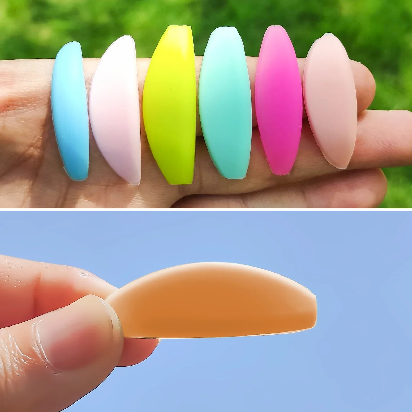 Libeauty 7 Paar Silikon Wimpern Dauerwelle Stange Lash Lift Pads Wimpern Curler Zubehör Wimpern Curling Eisen Make-Up-Tools