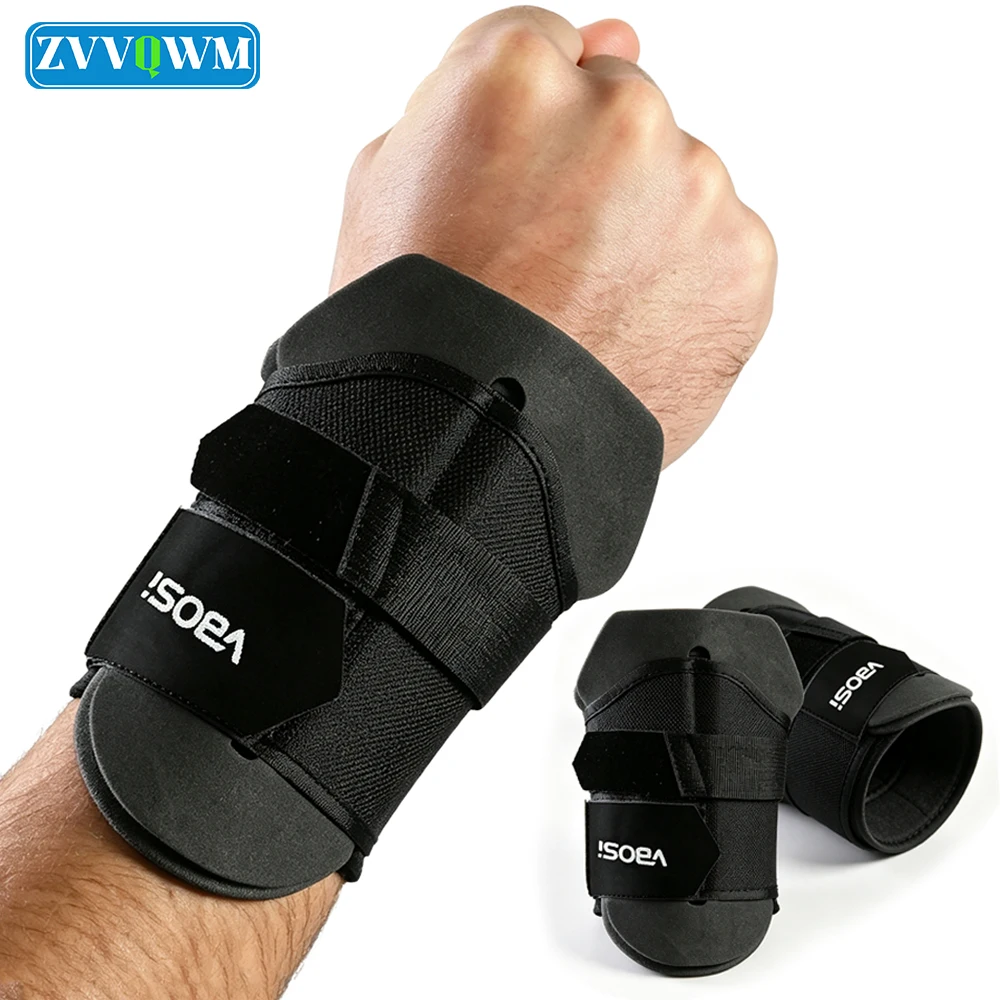 1/2Pcs Adjustable Wrist Support Brace Wrist Compression Brace Maximum Protection for Men Women Sports Golf Basketball Motocross
