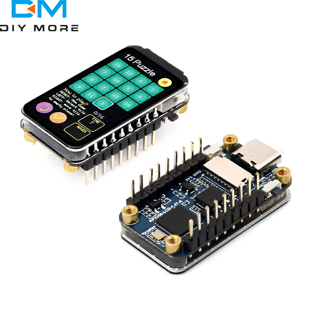 RP2350 1.47-inch LCD Display Development Board RP2350A Dual Core Dual Architecture Processor for Raspberry Pi RP2350A