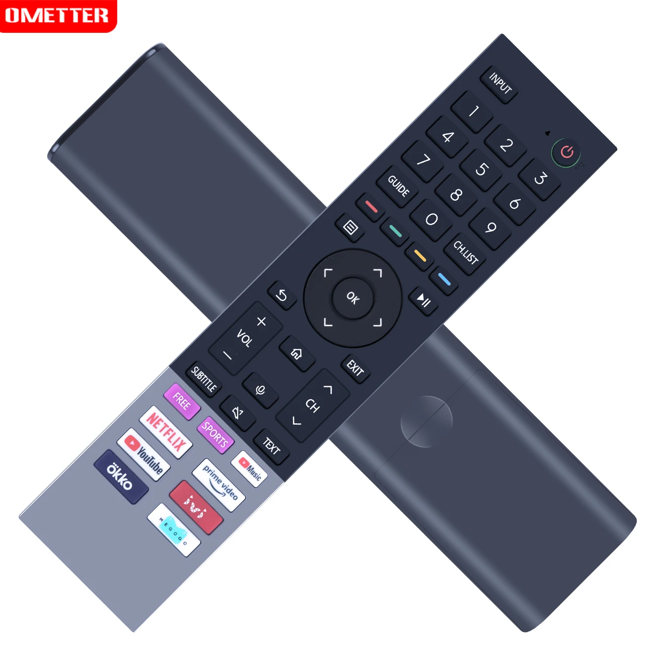 Voice Bluetooth Remote Control For Toshiba 65M550KE CT-95036 4K Ultra HD Smart LED Google Android TV