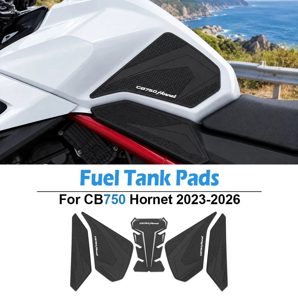 For Honda CB750 Hornet CB 750 2023-2026 2027 New Motorcycle Fuel Tank Sticker Anti-Slip Side Knee Pad Anti-Scratch Pads Decals