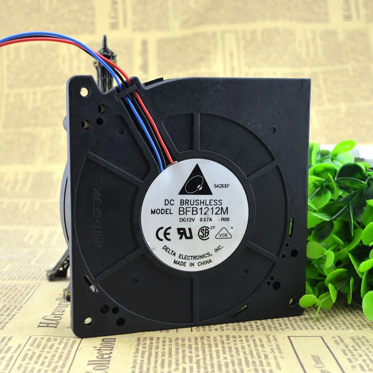 ORIGINAL 12CM BFB1212M 12V 0.87A12032 VENTILADOR TURBINA