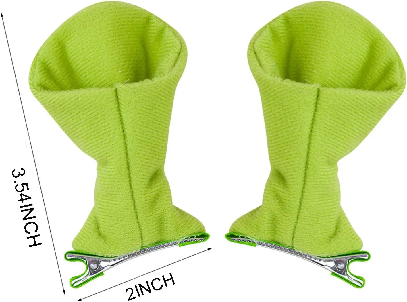 Monster-Haarspangen, grüne Ogerohren, Stirnband, Cosplay, Party, Verkleidung, Kostümzubehör für Erwachsene – Detail 2