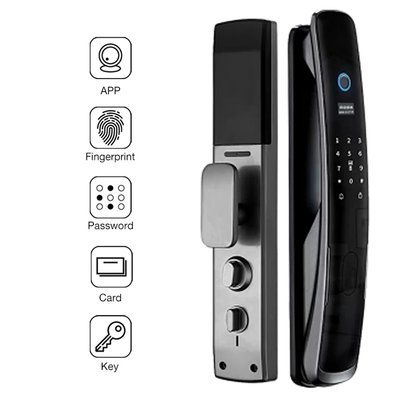 Security Wifi Tuya App For Home Electronic Digital Biometric Fingerprint Smart Door Lock