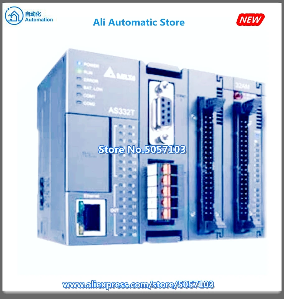 AS300 AS332P-A 16DI 16DO (PNP) 6 Groups Of 200KAB Phase Input 6 Axes 200KAB Phase Output New