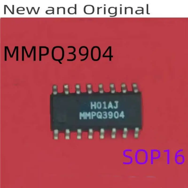 

MMPQ3904 SOP16 200mA New and Original 40V NPN General Purpose Amplifier