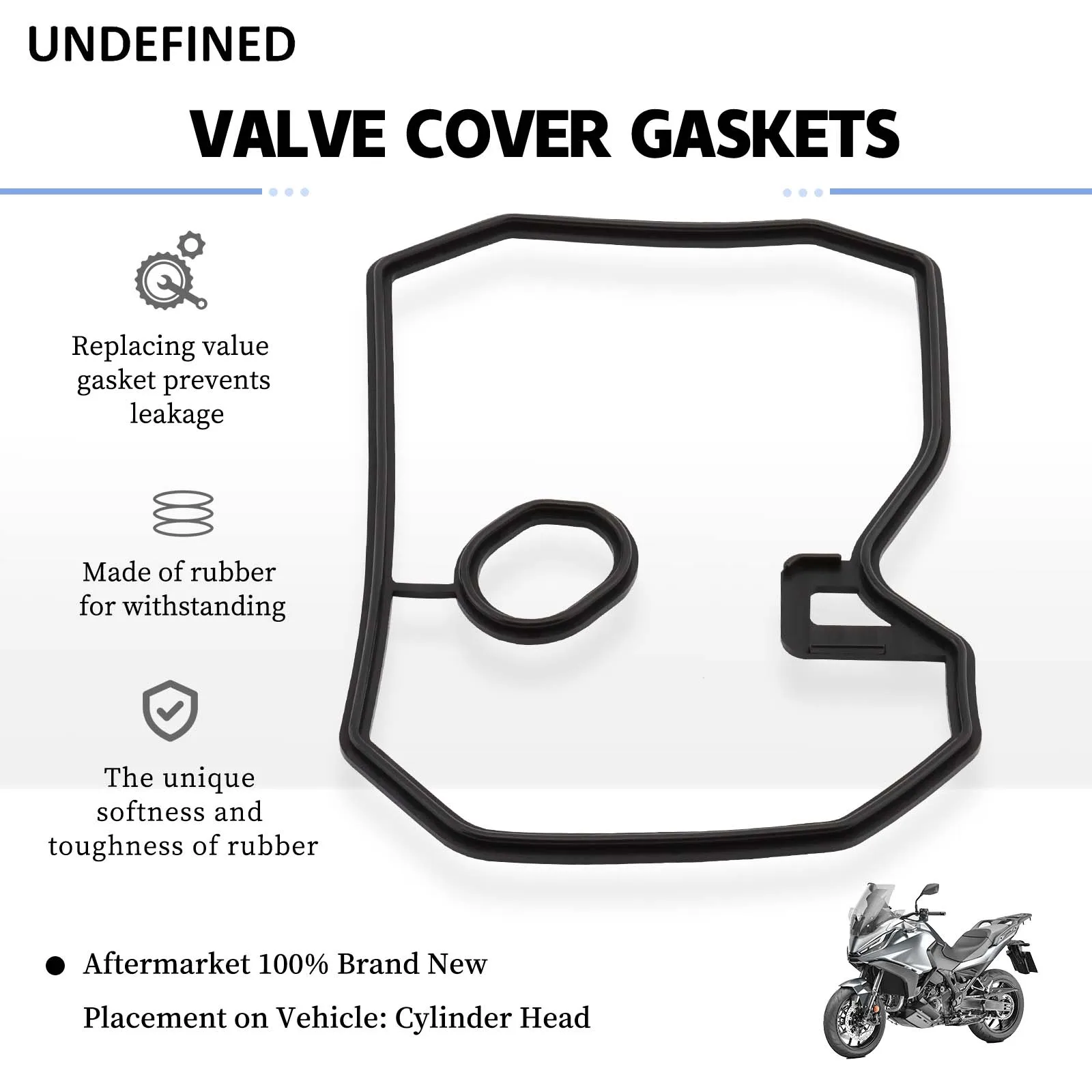 Cylinder Head Cover Gasket for Honda Shadow VT600 VT600C VT750C VT750 VT 600 750 C CD XLV650 XRV750 12391-MF5-750 Motor Parts