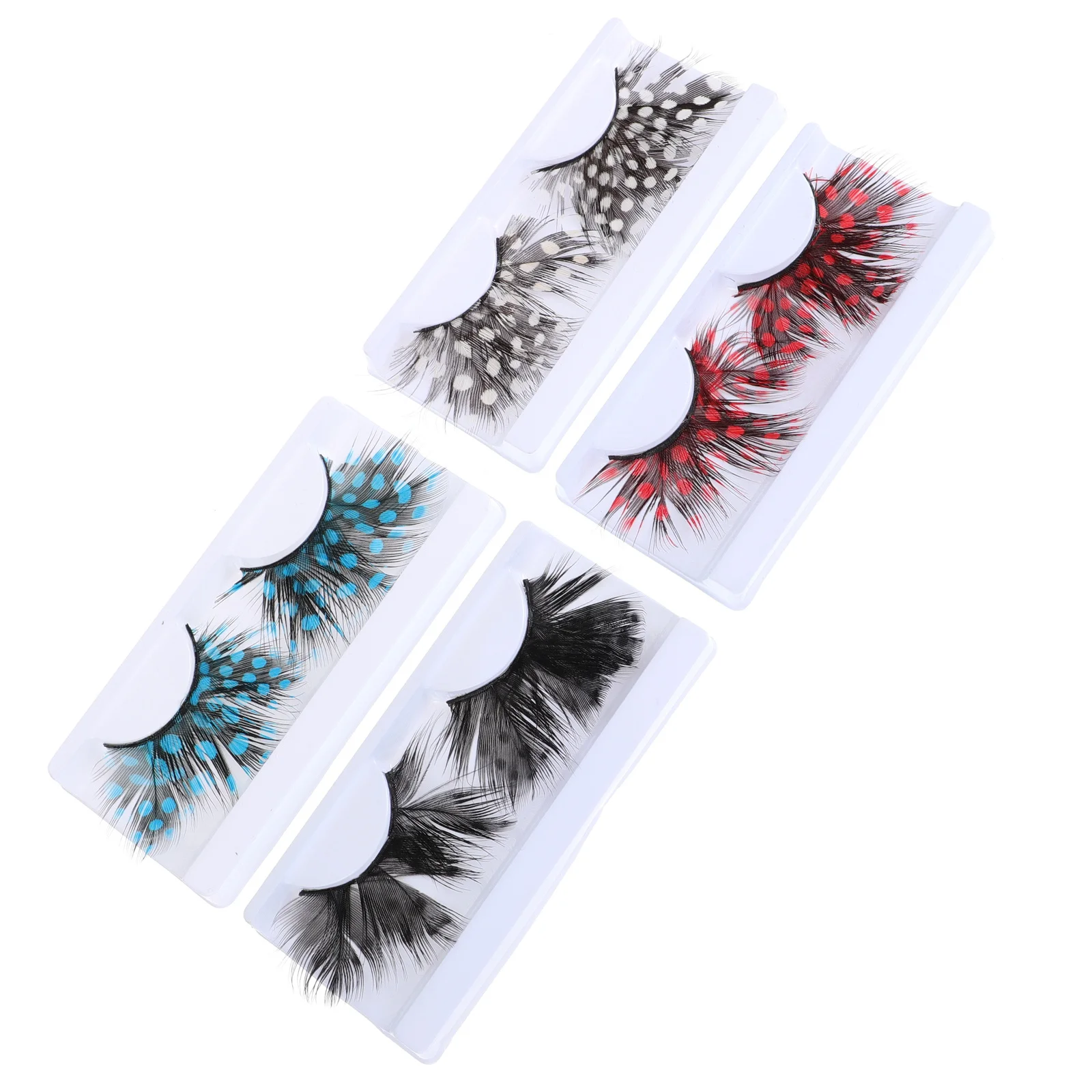 

False Eyelashes Set Dramatic Thick For Party Wedding Halloween Cosplay Makeup Dense Stickers Performance