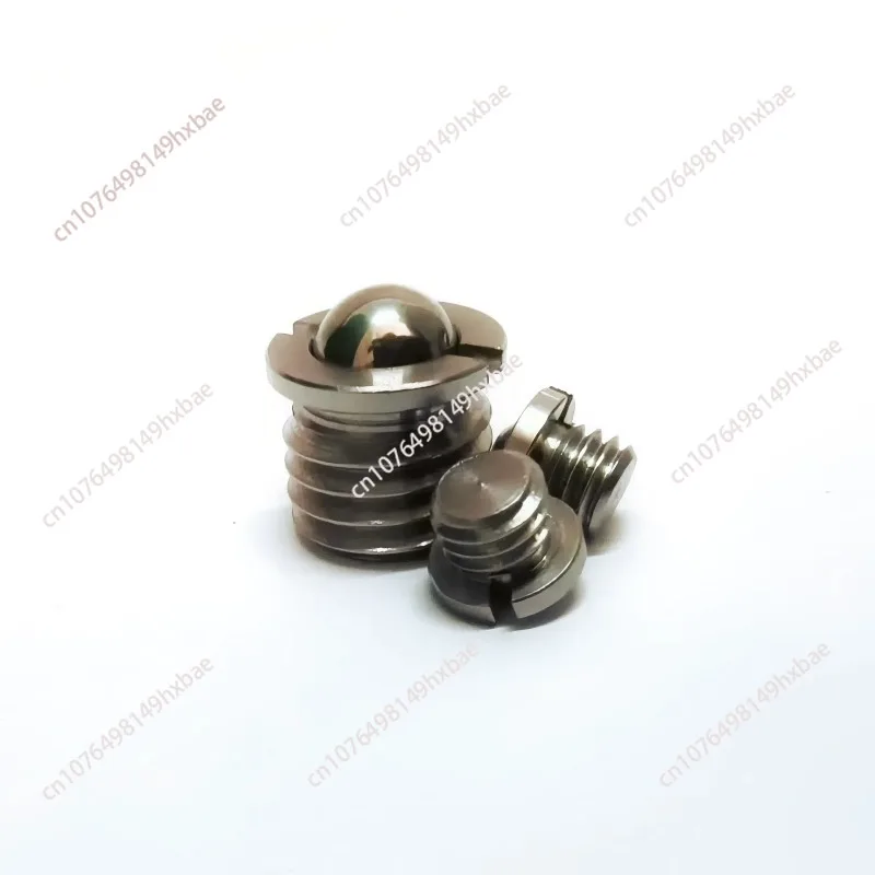 Positioning screw thread screw stainless steel flange ball with thread press-in ball plunger