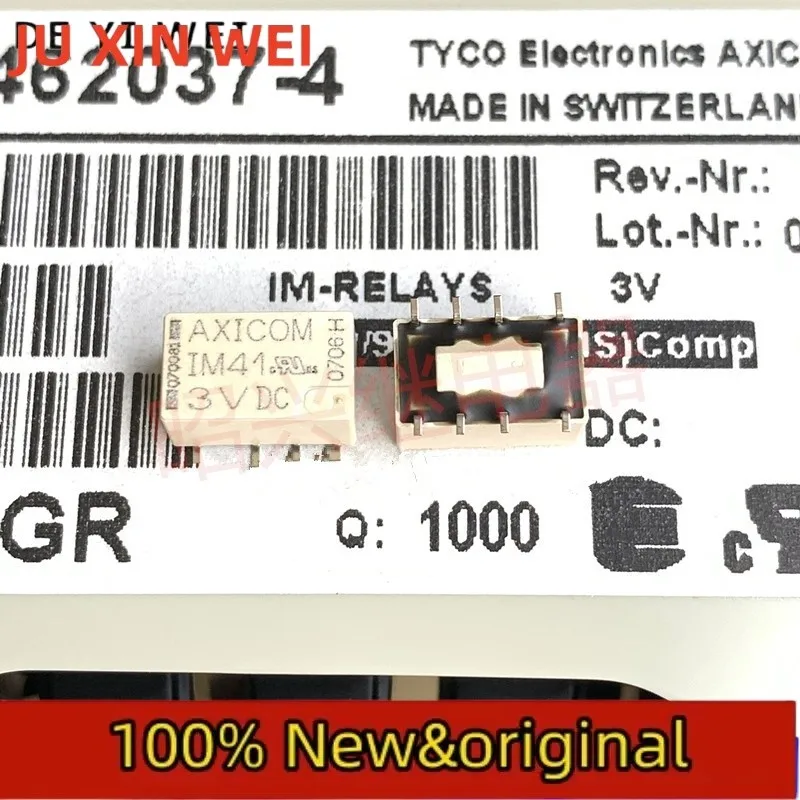 10PCS  IM41GR IM41 3VDC 100%NEW    RELAY   Magnetic Retention 8 feet 3V