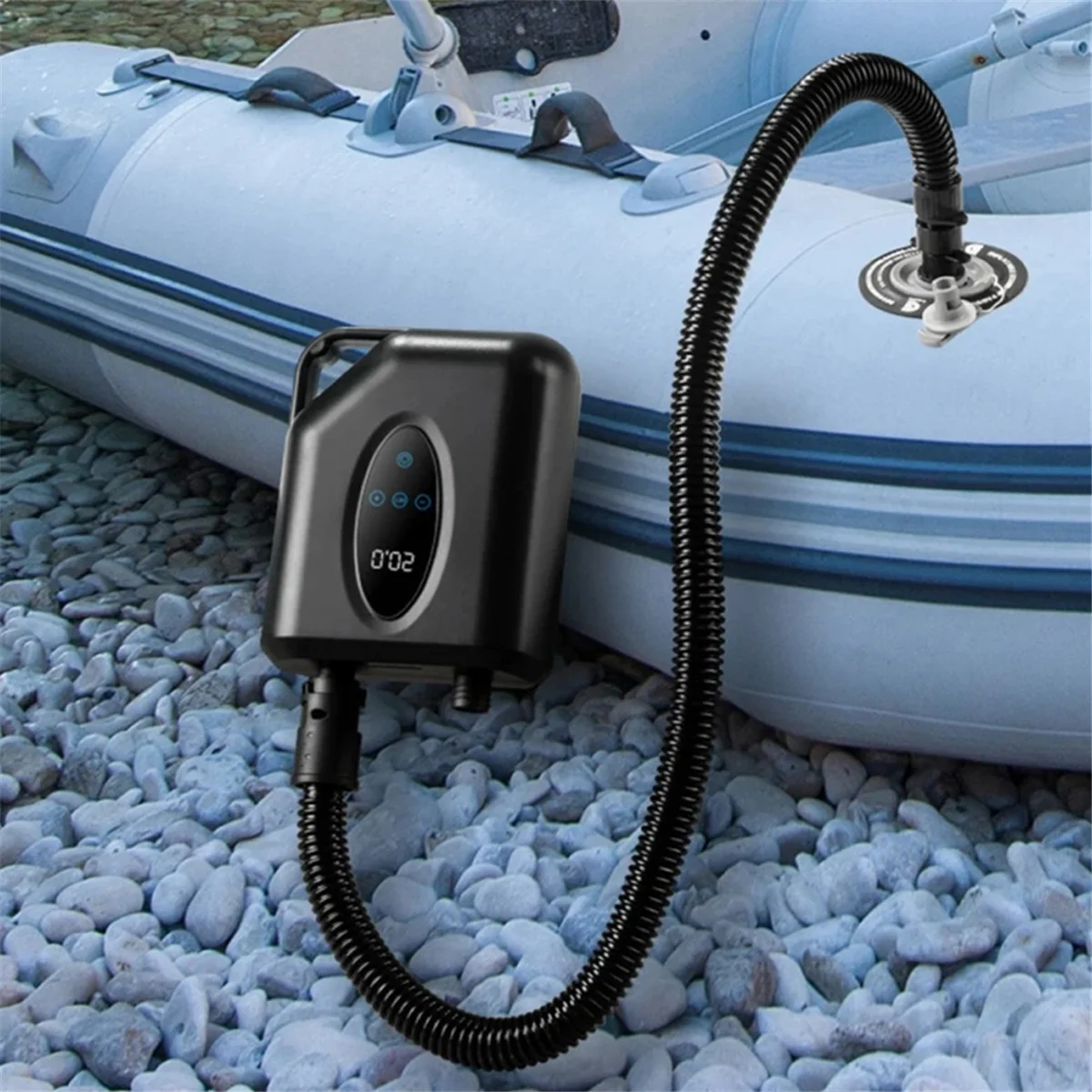 

A35I Portable Electric Air Pump 20PSI High Pressure Paddle Board Compressor Inflation & Deflation Pump for Sup Surfing Boat