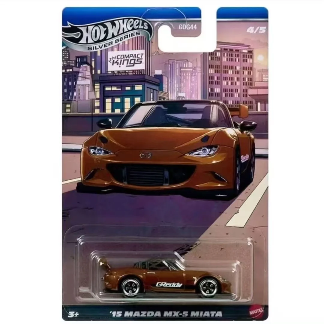 ماتيل 2025 العجلات الساخنة Gdg44 المدمجة الملك مجموعة كرنفال سيفيك نوع R سوبارو Wrx Sti Miata Sentra Diecast 1:64 نموذج سيارة جمع نموذج مخصص مجموعة عيد ميلاد لعبة هدية